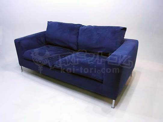 Cassina/カッシーナ　Piero Lissoni/ピエロ・リッソーニ　BOXsofa/ボックス2Pソファ  張地：エクセーヌ張替　中野にて買取り。